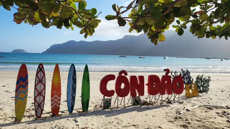 Bãi Nhát Côn Đảo hoang sơ và tuyệt đẹp