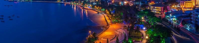 bien vung tau ban dem anh den lung linh