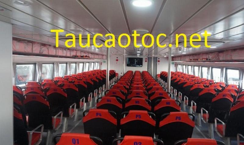 Bảng giá vé tàu cao tốc Mỹ Tho Vũng Tàu