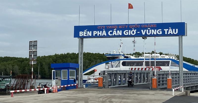 Phà Cần Giờ đi Vũng Tàu giúp tiết kiệm thời gian di chuyển