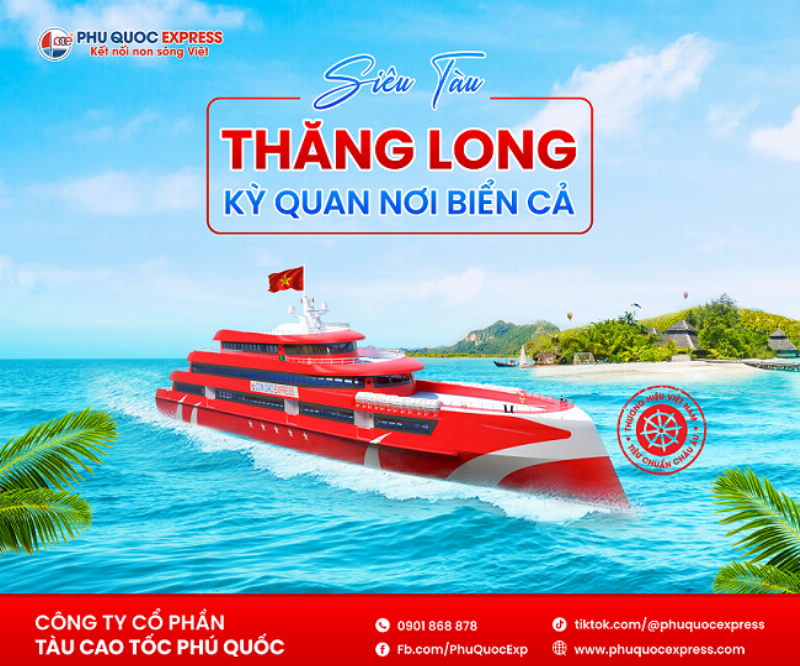 Phòng vé tàu cao tốc Phú Quốc Express tại Vũng Tàu