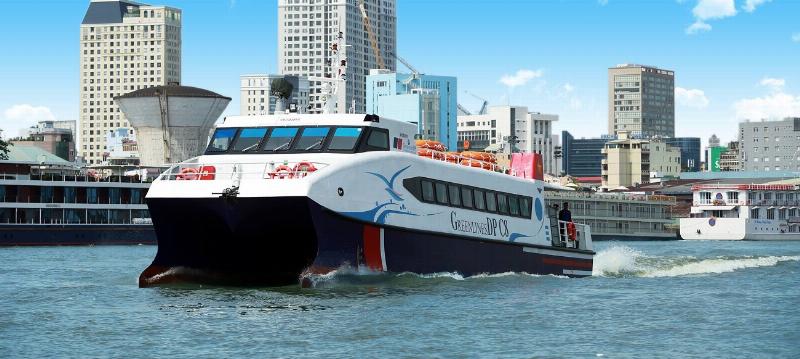 Tàu cao tốc Bến Tre Vũng Tàu hiện đại