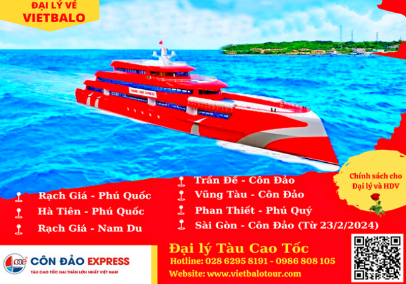 Tau cao toc di Con Dao gia re