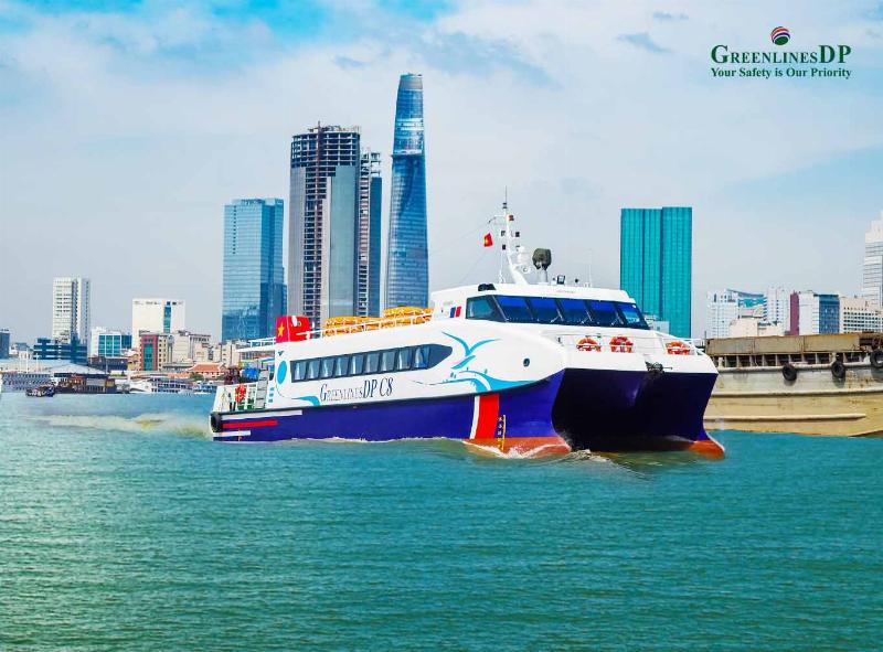 Tàu Greenlines cao tốc đi Vũng Tàu hiện đại và tiện nghi