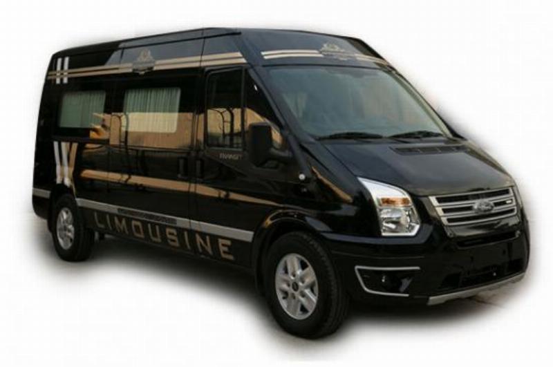 Xe Limousine Hoa Mai VIP 16 cho cho thue di Vung Tau