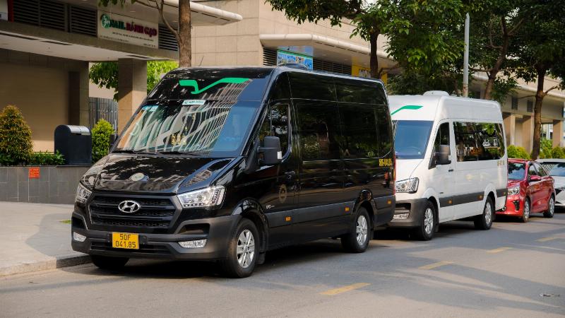Xe limousine Huy Hoàng Vũng Tàu nội thất sang trọng